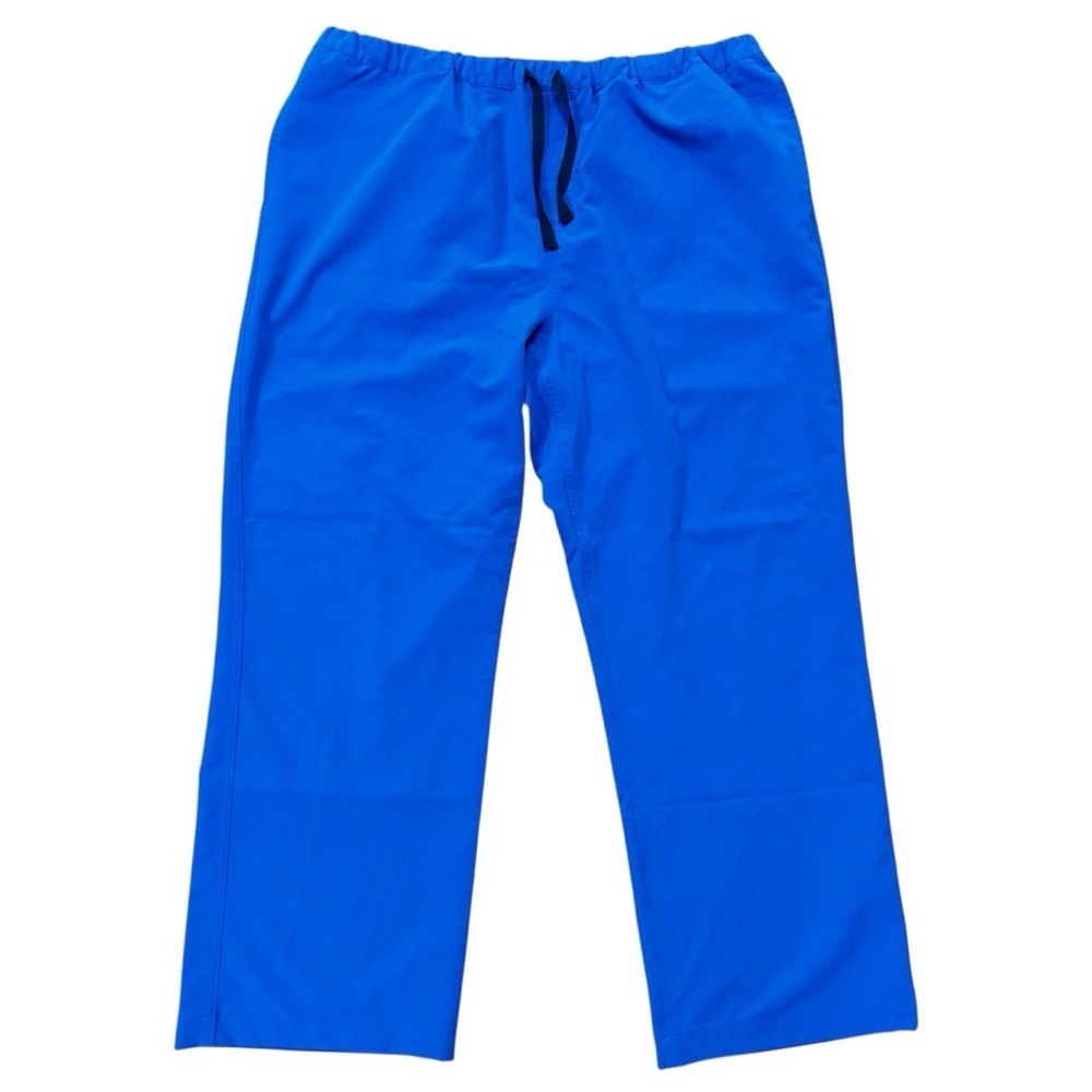 Figs Men’s Blue Pisco Basic Scrub Pants Size XXL Style FM4500 PO 1455